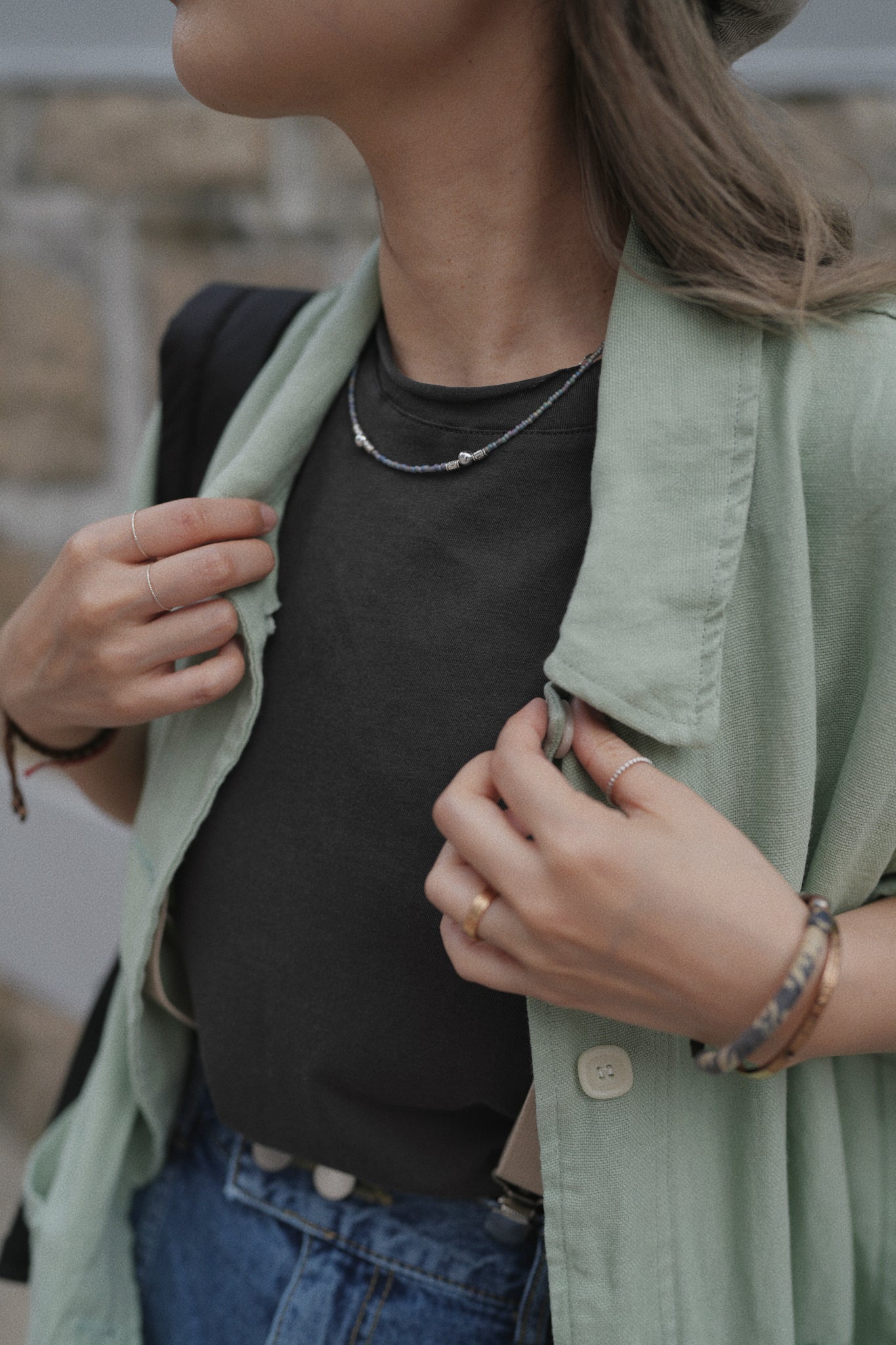 MZ322 Bead Choker