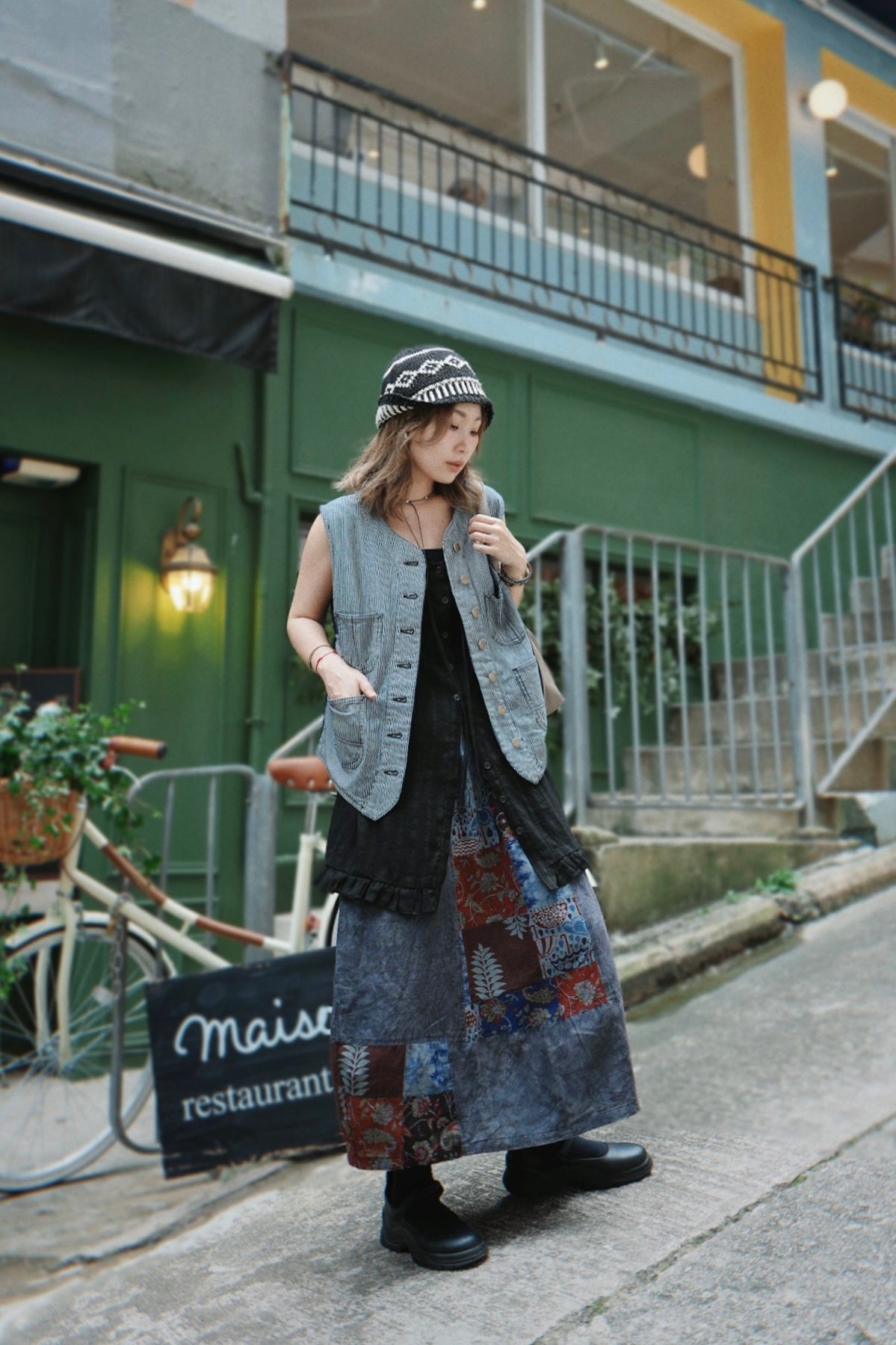 MZ624 NATIVE PATTERN BUCKET HAT