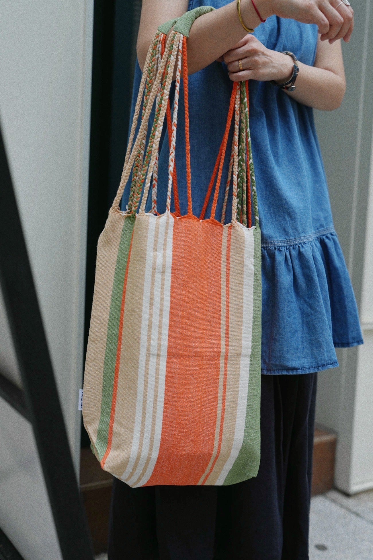 NA438 🇯🇵DULTON HAND-WOVEN HAMMOCK BAG