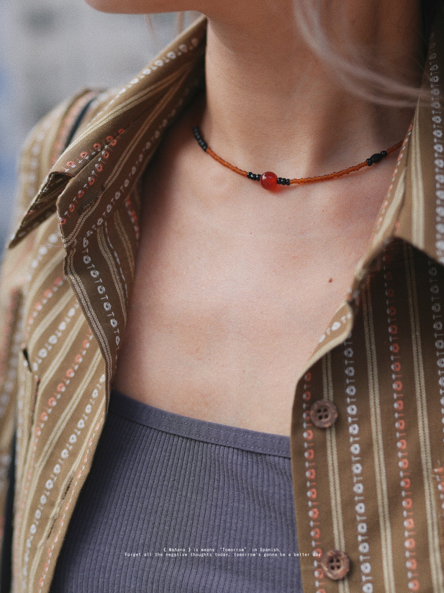 MZ322 Bead Choker