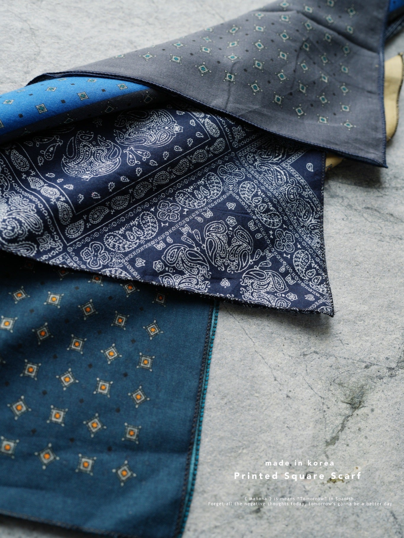 MZ319 Printing Square Scarf