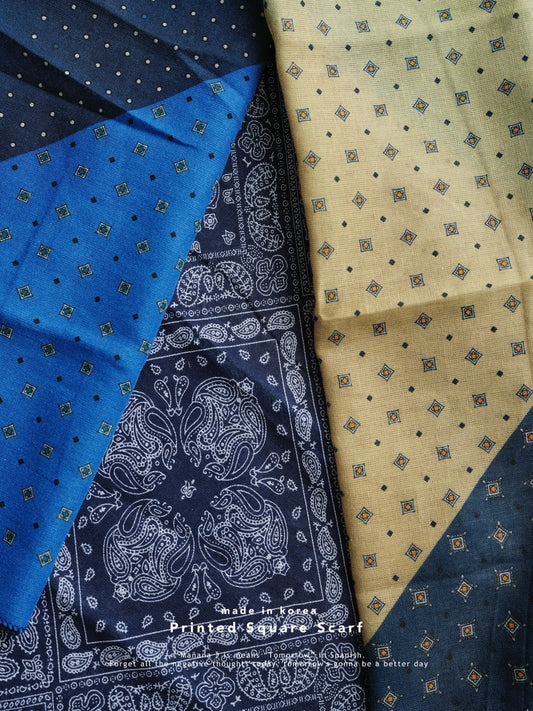 MZ319 Printing Square Scarf