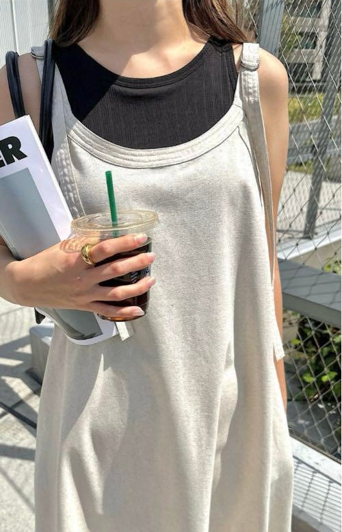 NA387 Jaén Linen One-Piece Dress