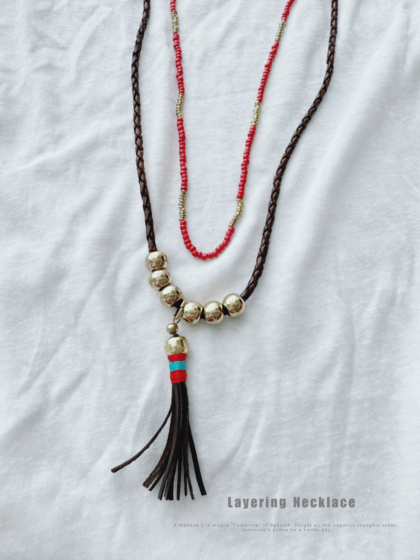 Layering Tassel Necklace