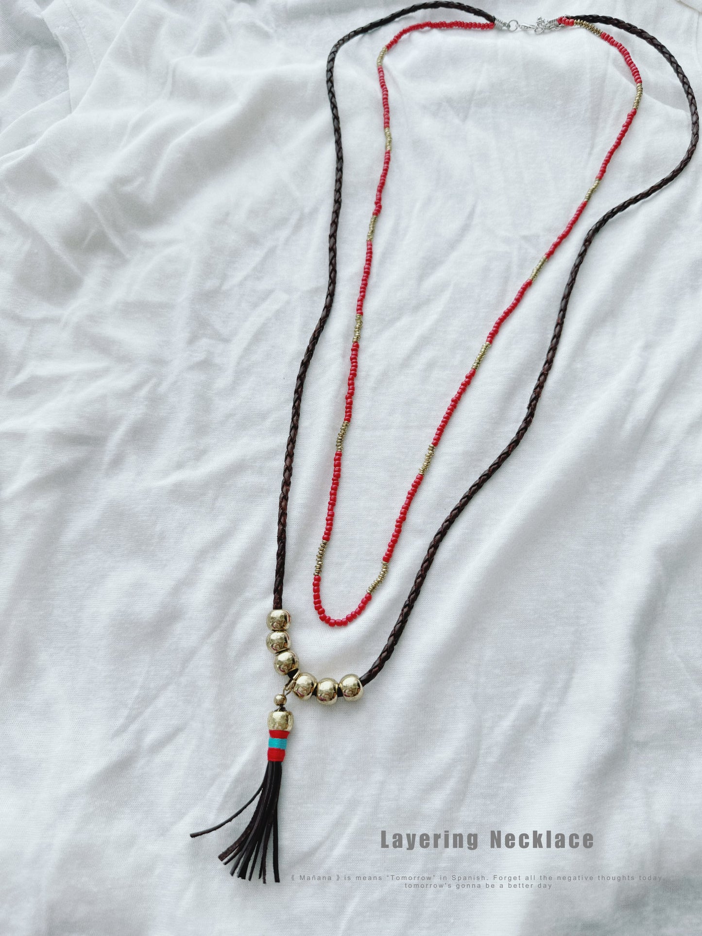 Layering Tassel Necklace