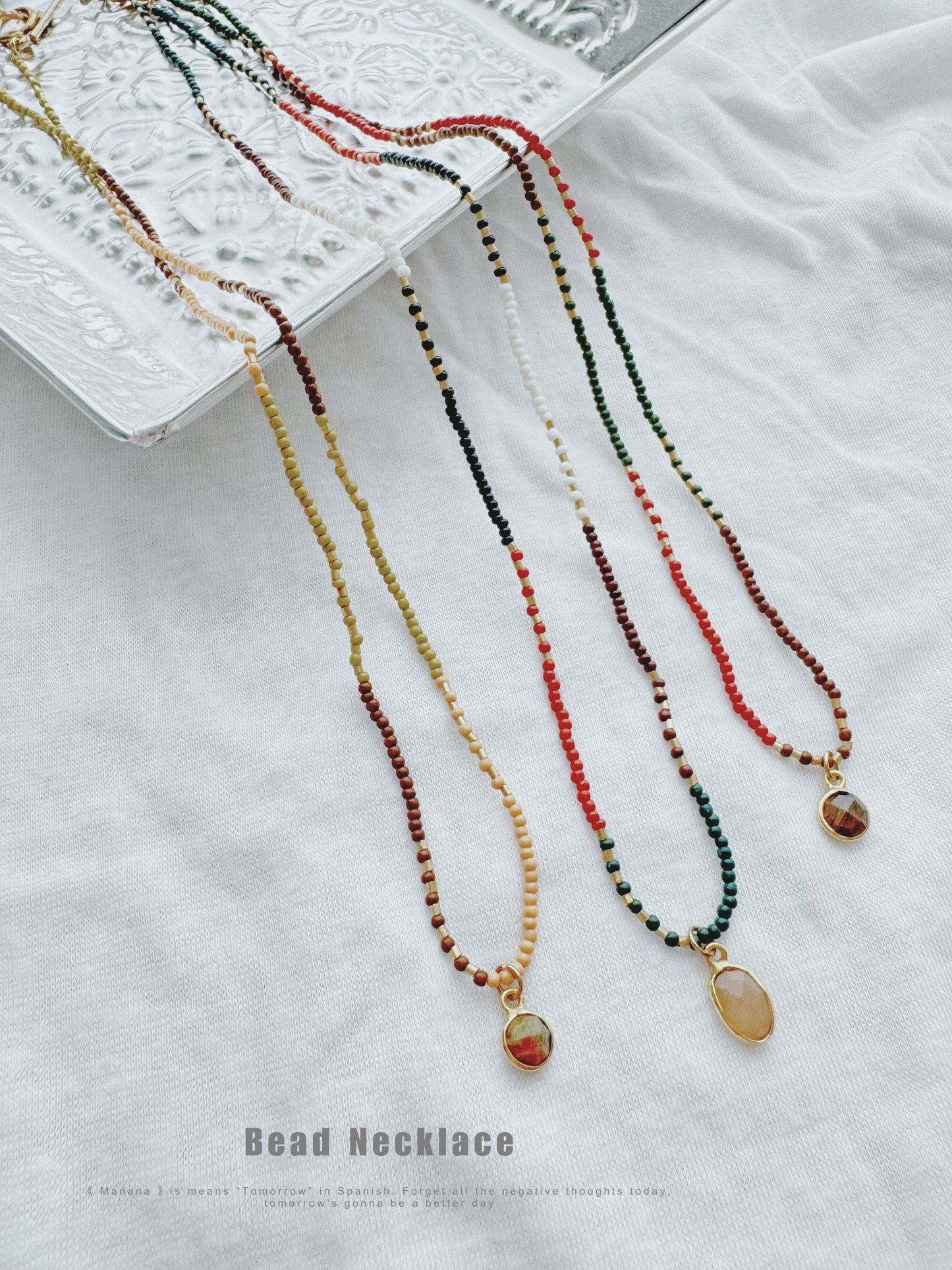 Bohemian Bead Necklace