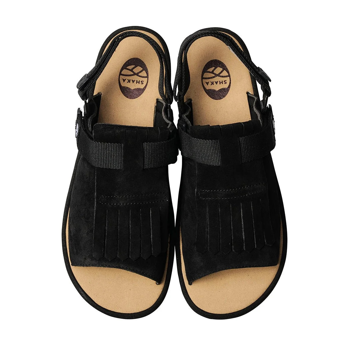 ❗️🔔限時中❗️ SHAKA - OPEN TOE MULE KILT SUEDE