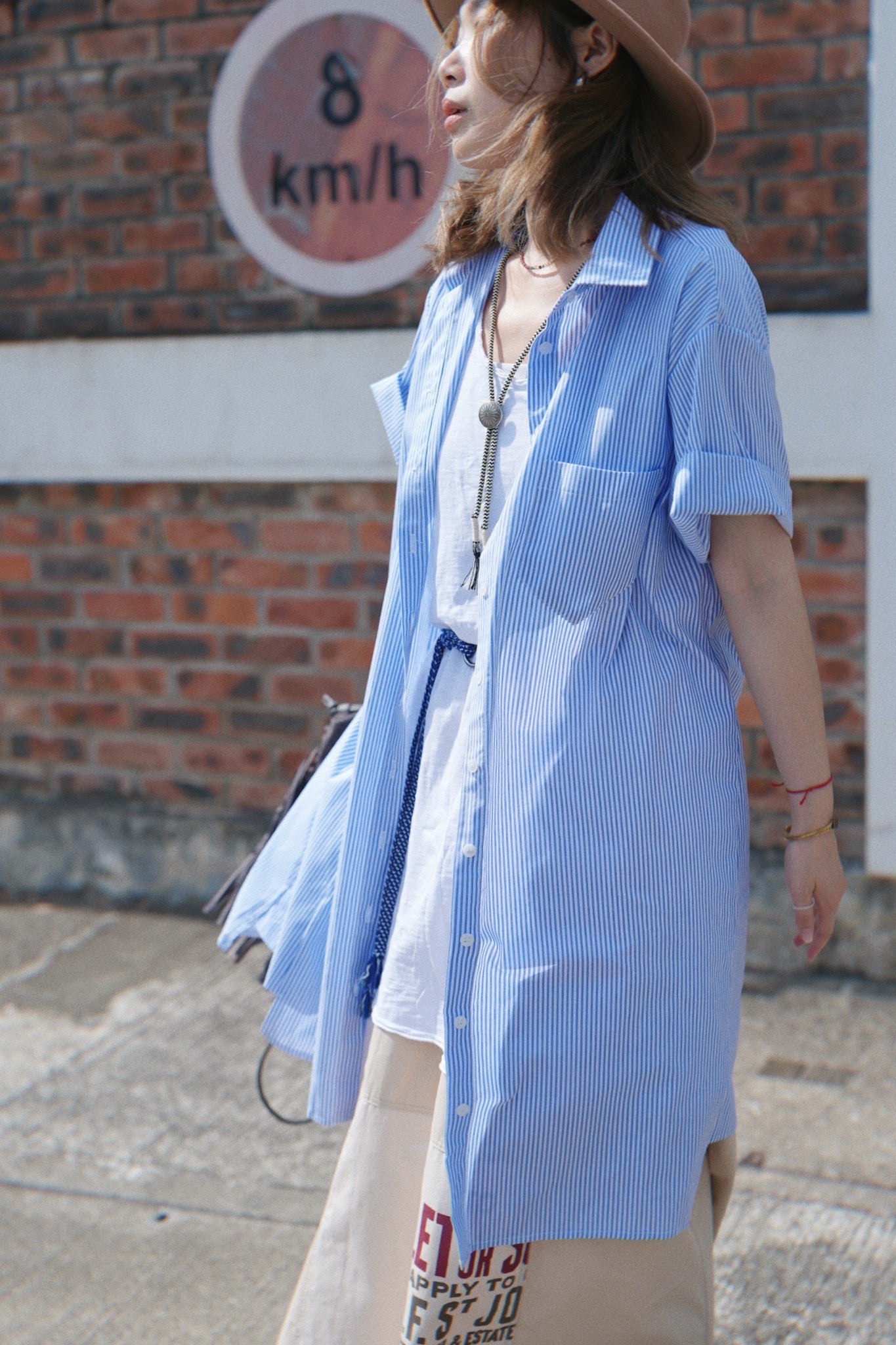 MZ750 FULL SLEEVE SHIRT DRESS