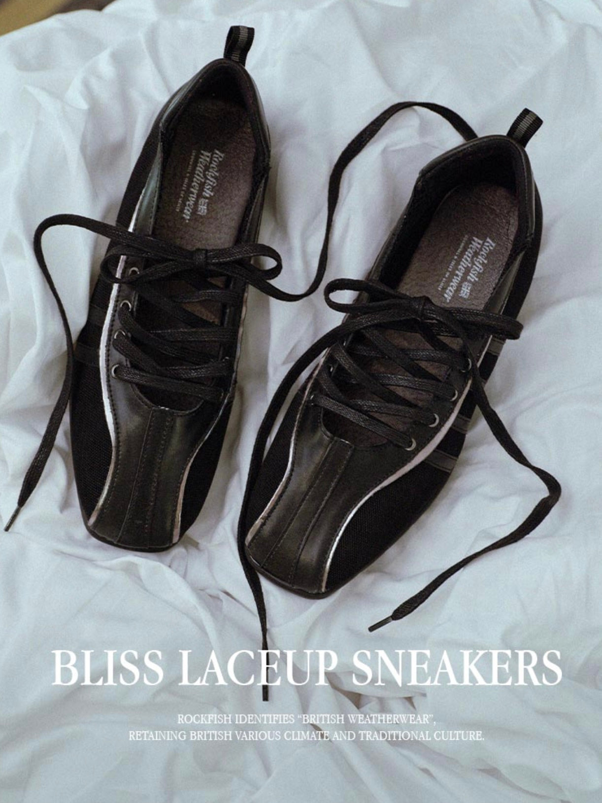 Rockfish🇬🇧Weatherwear - Bliss Laceup Sneakers