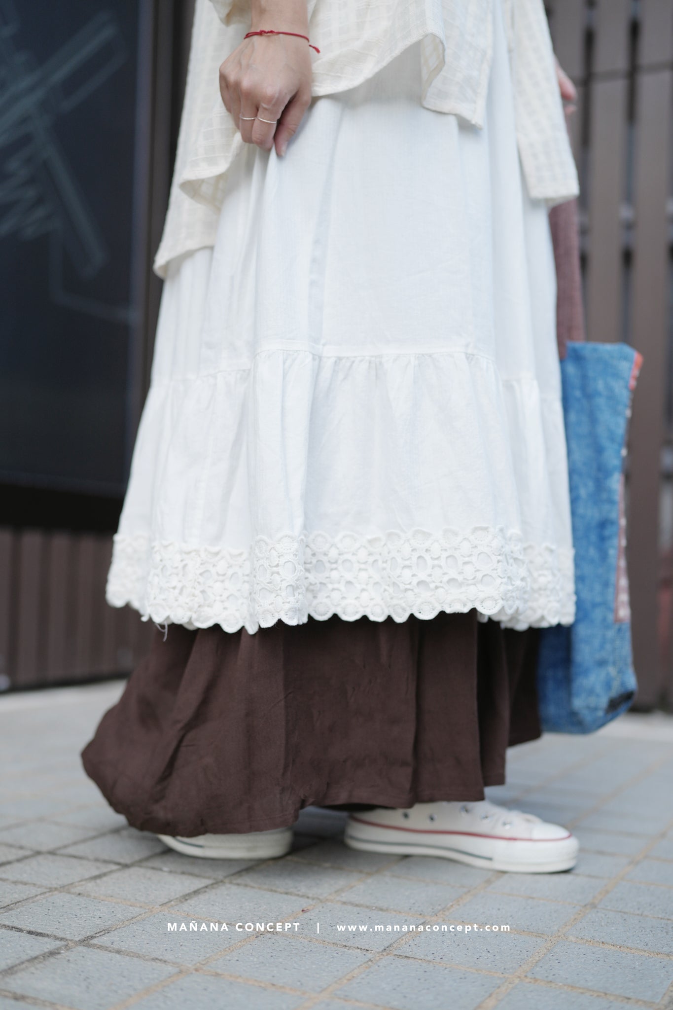 NA414 RAYON WIDE PANTS
