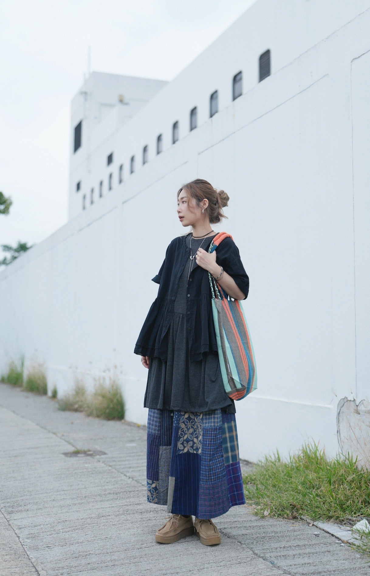 NA438 🇯🇵DULTON HAND-WOVEN HAMMOCK BAG