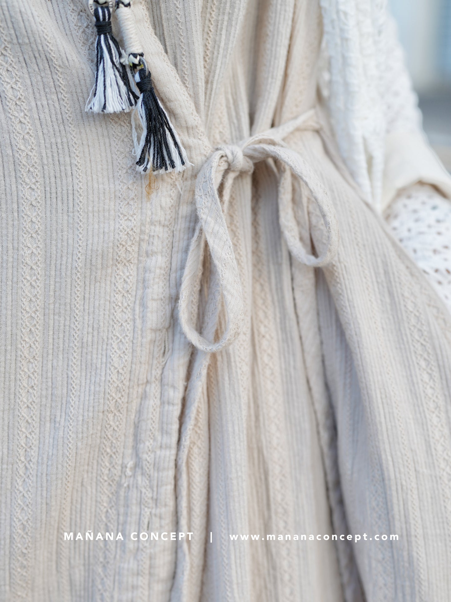 CA654 DOBBY STRIPE DRESS
