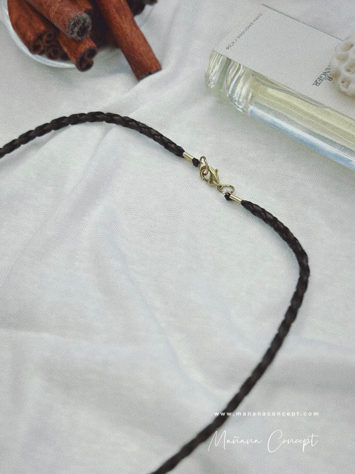 Leather Tie Necklace