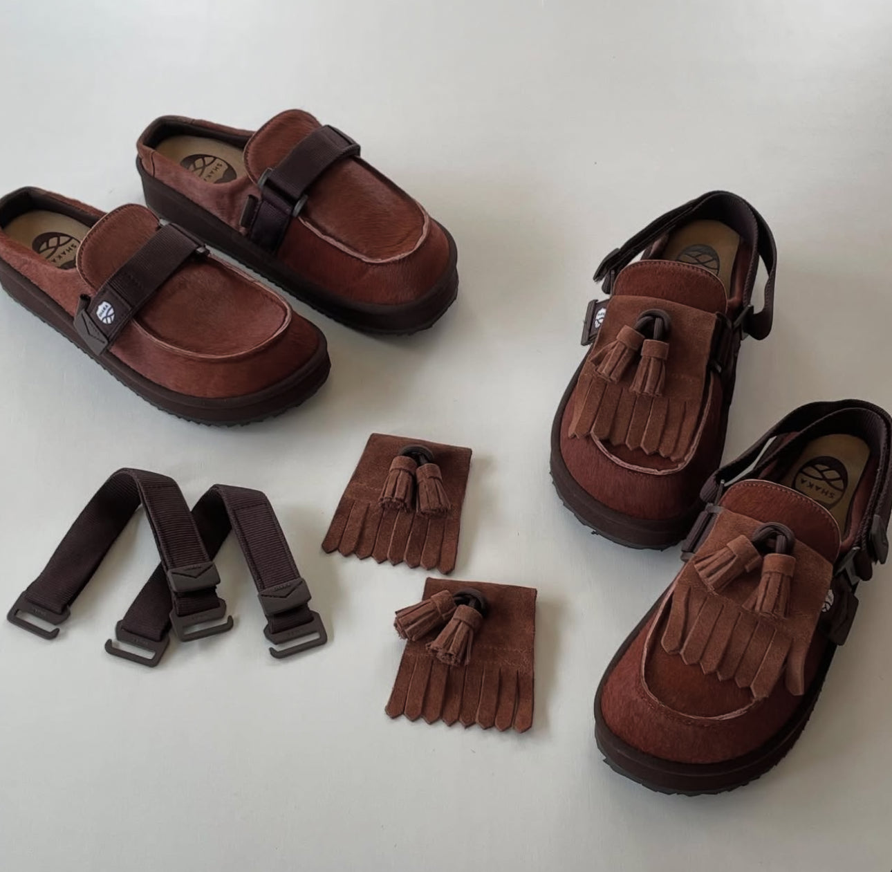 SHAKA - MOC MULE TASSEL SUEDE