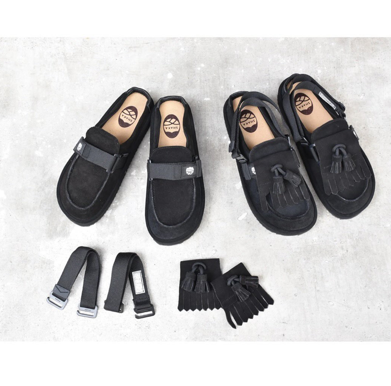 SHAKA - MOC MULE TASSEL SUEDE