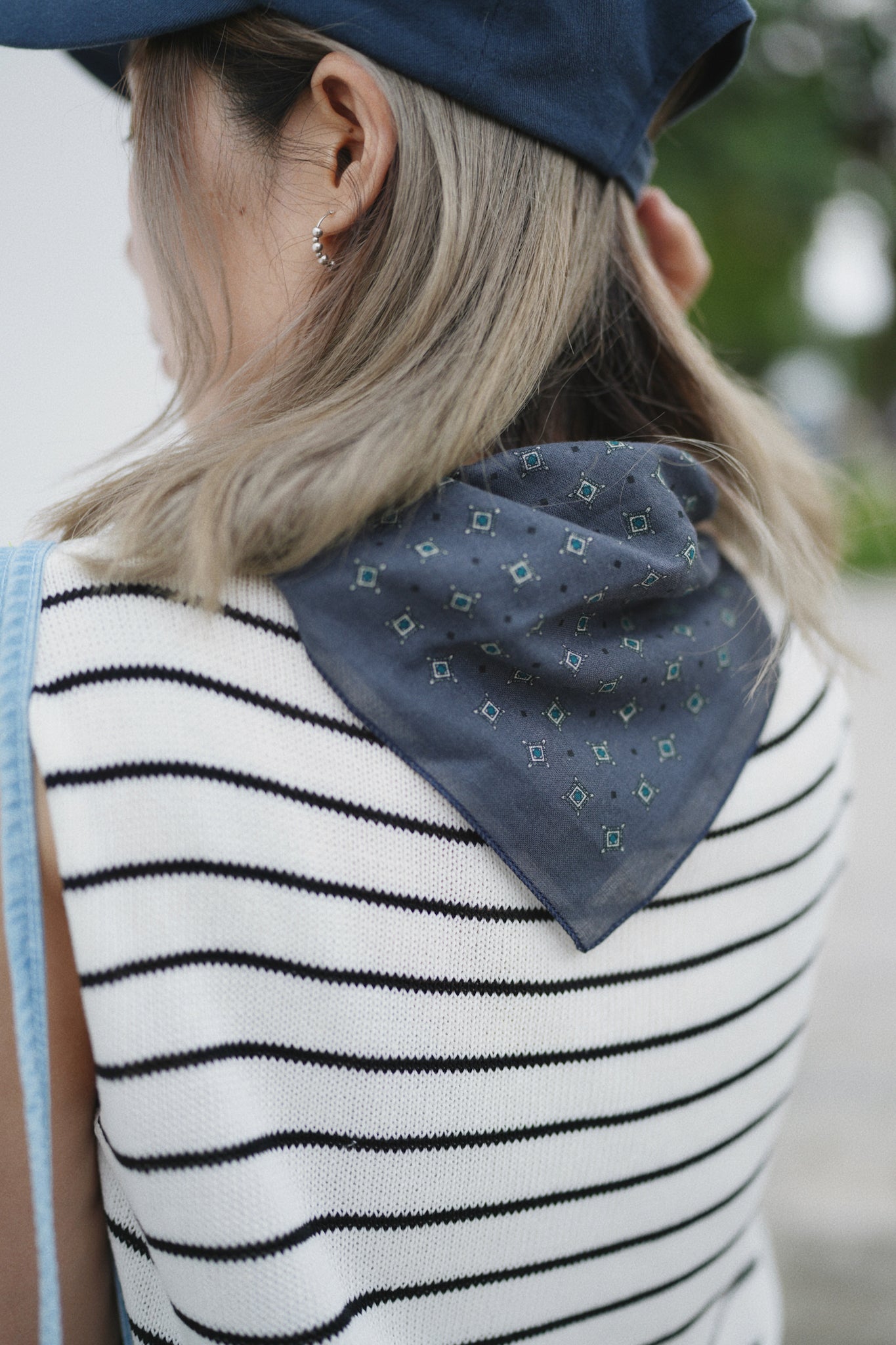 MZ319 Printing Square Scarf / 3色