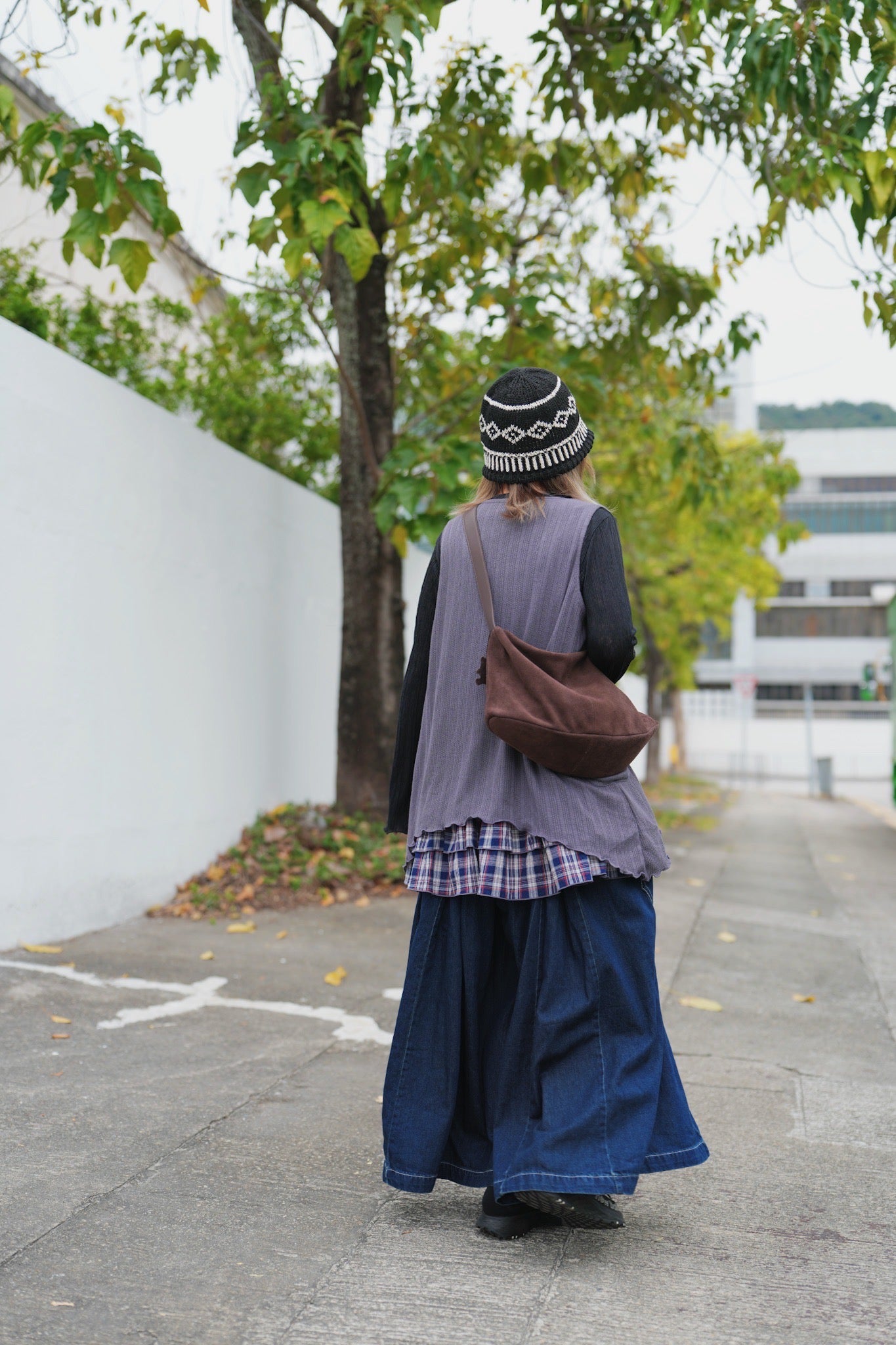 MZ613 SUEDE CROSSBAG