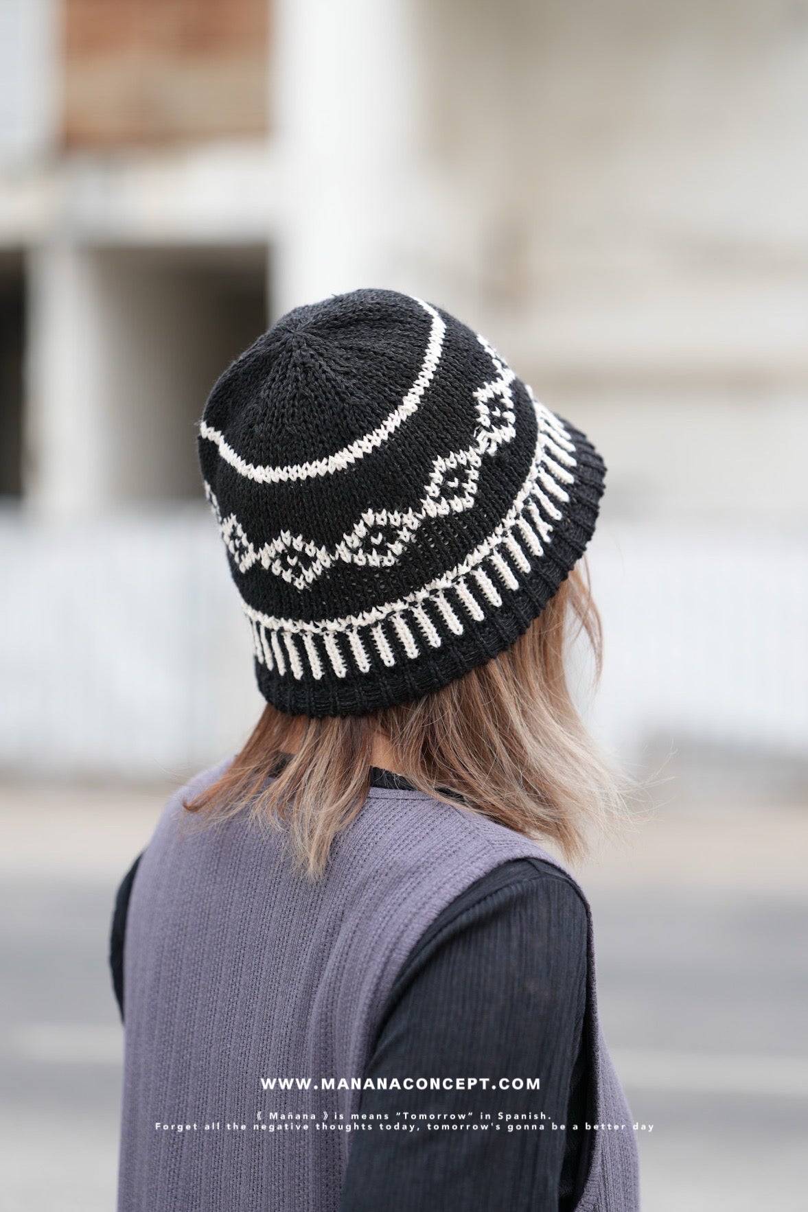 MZ624 NATIVE PATTERN BUCKET HAT
