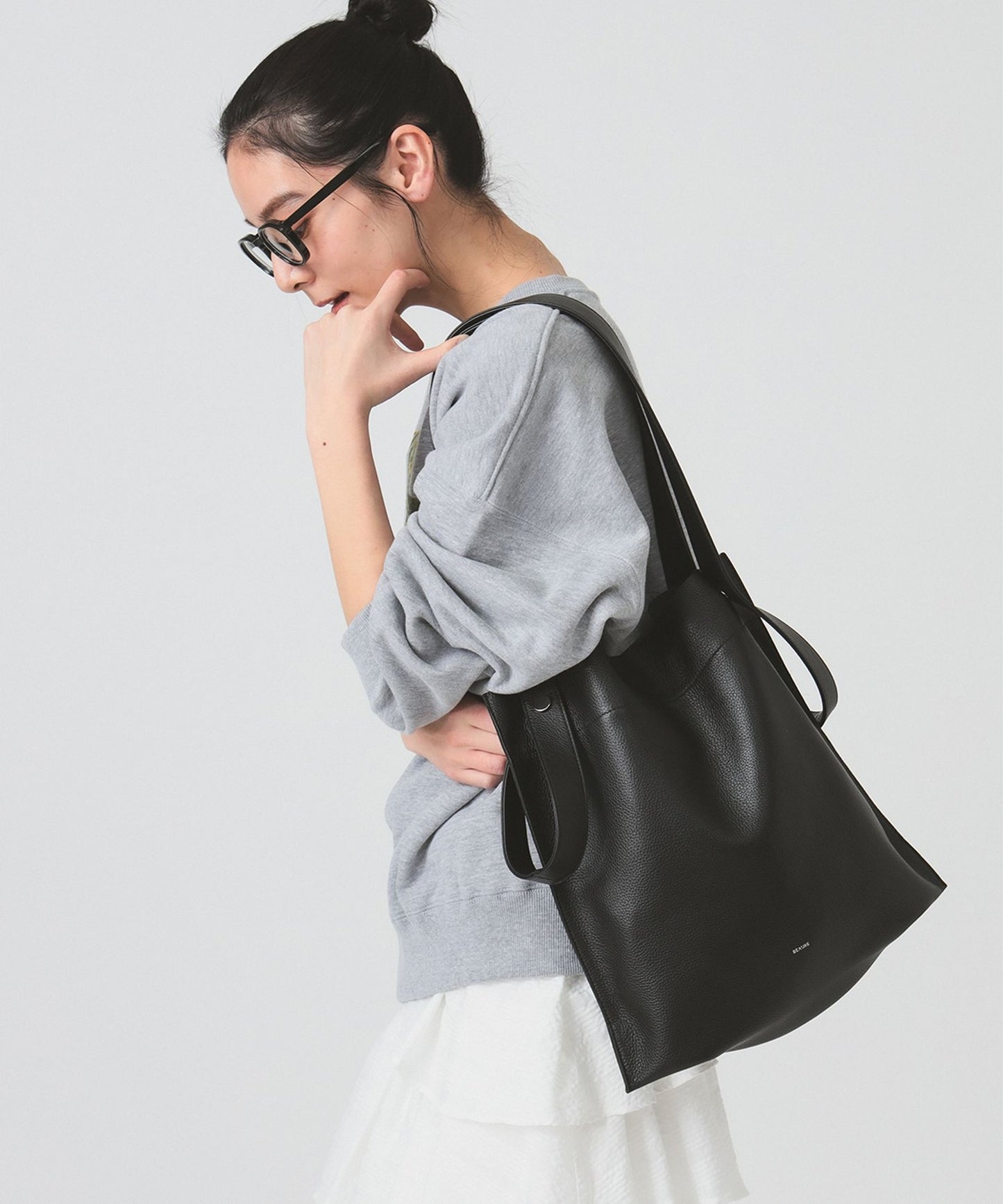 【BEAMS 別注版】🇯🇵 BEAURE x RAY BEAMS 2WAY LEATHER BAG / 5 COLORS