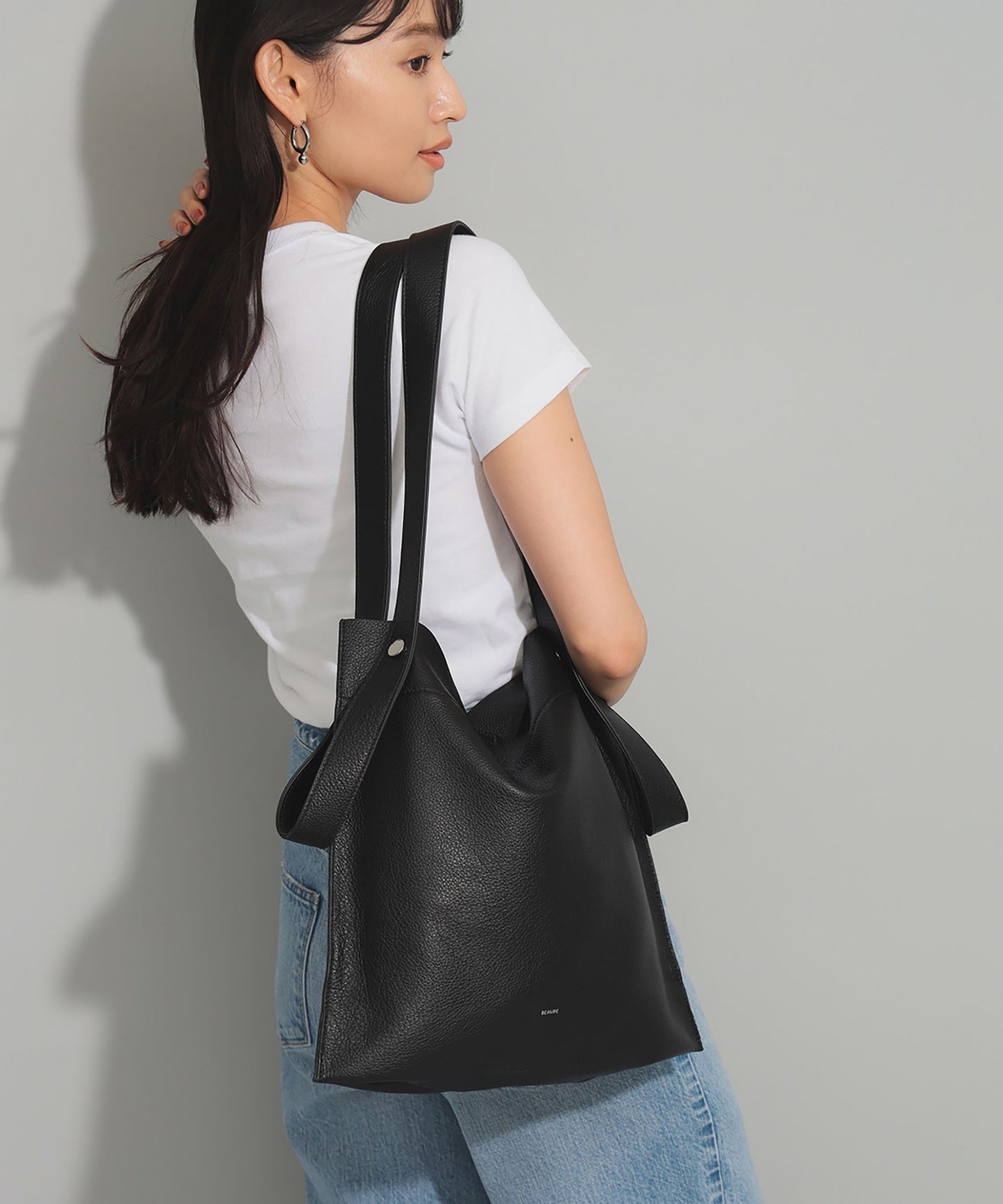 【BEAMS 別注版】🇯🇵 BEAURE x RAY BEAMS 2WAY LEATHER BAG / 5 COLORS
