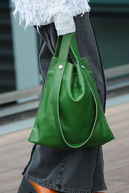 【BEAMS 別注版】🇯🇵 BEAURE x RAY BEAMS 2WAY LEATHER BAG / 5 COLORS