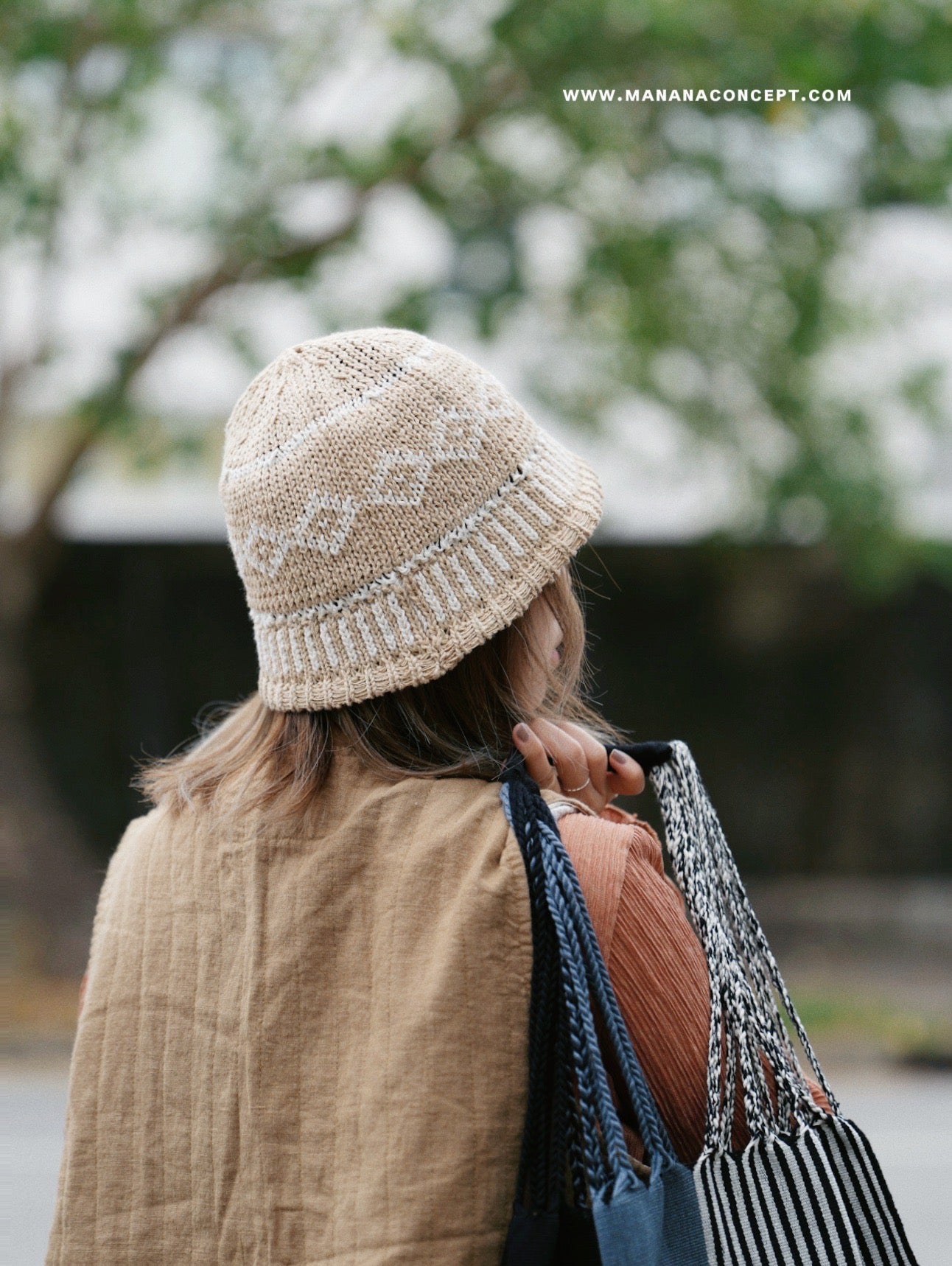 MZ624 NATIVE PATTERN BUCKET HAT
