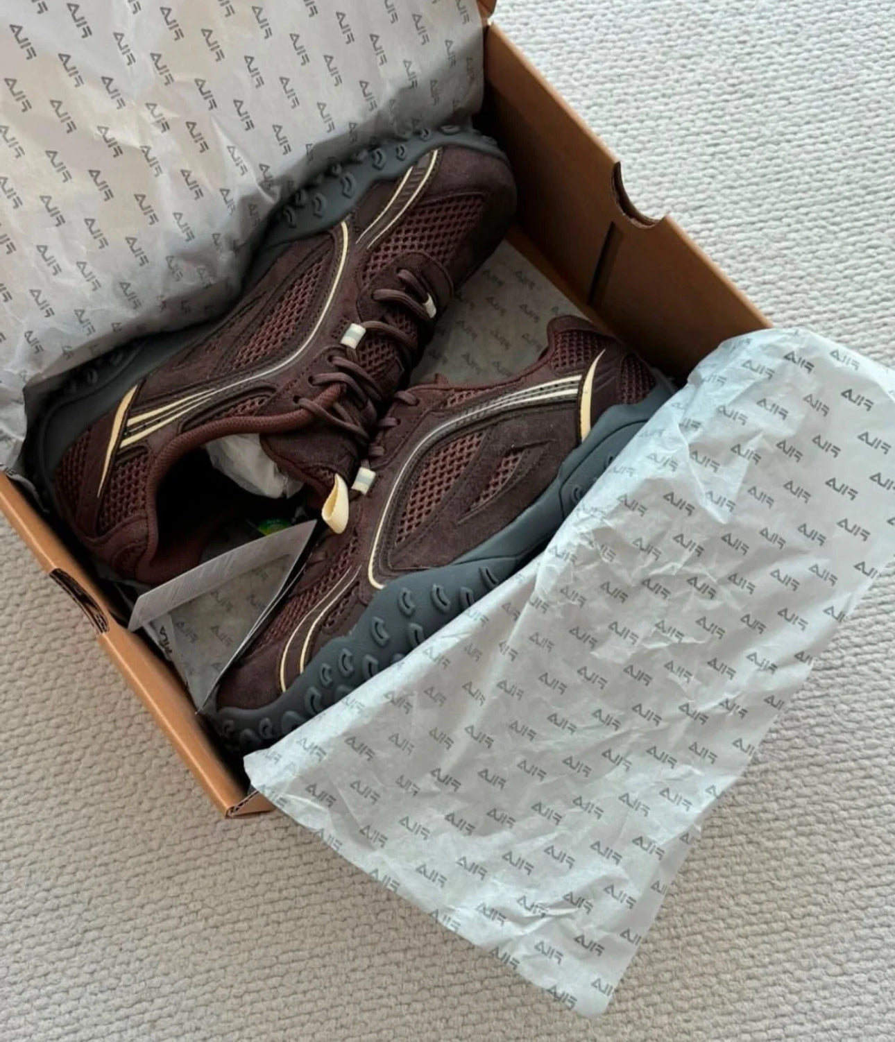 FILA ECHAPPE CHOCO / CREAM