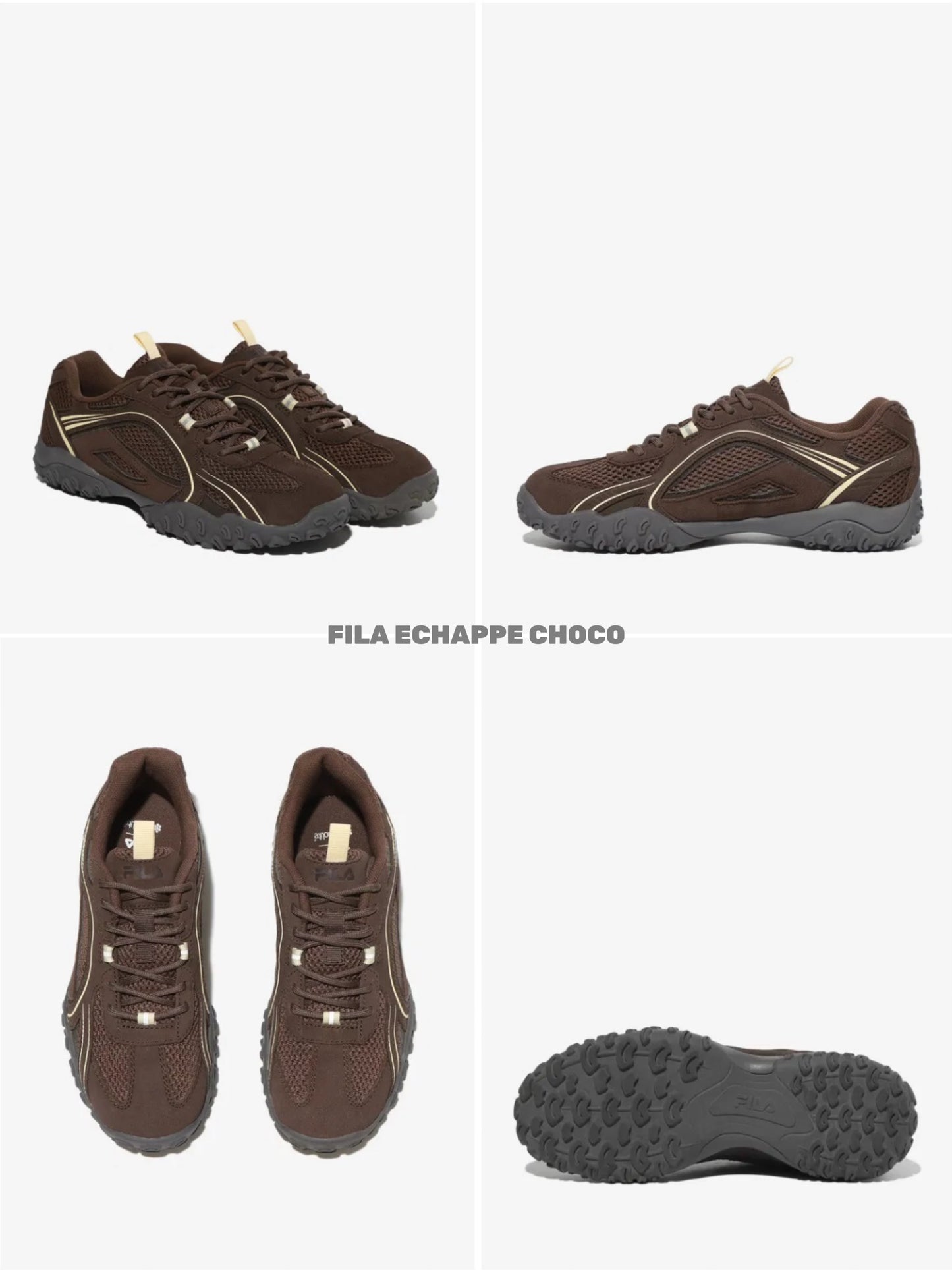 FILA ECHAPPE CHOCO / CREAM