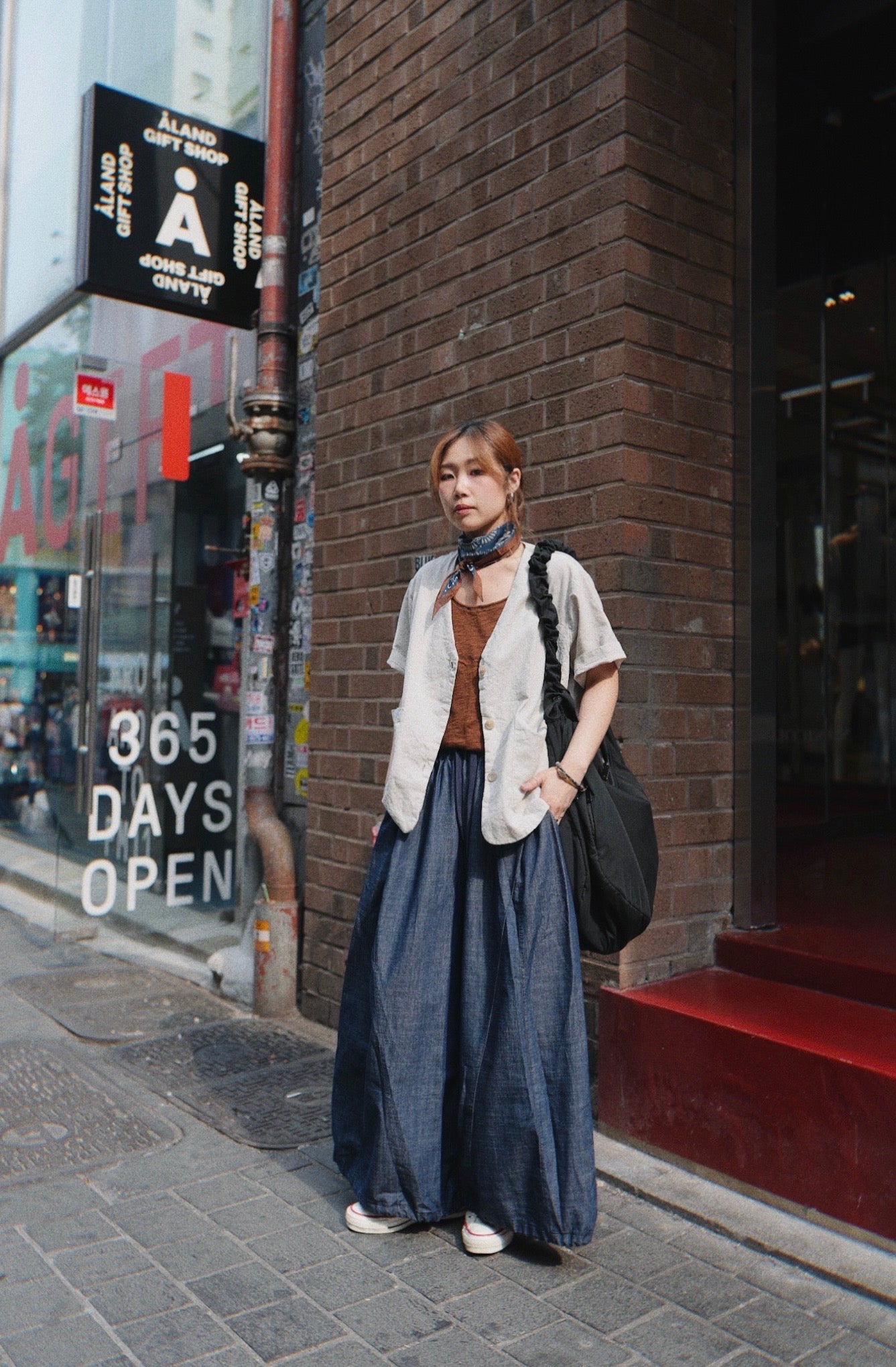 MZ710 DENIM CULOTTES