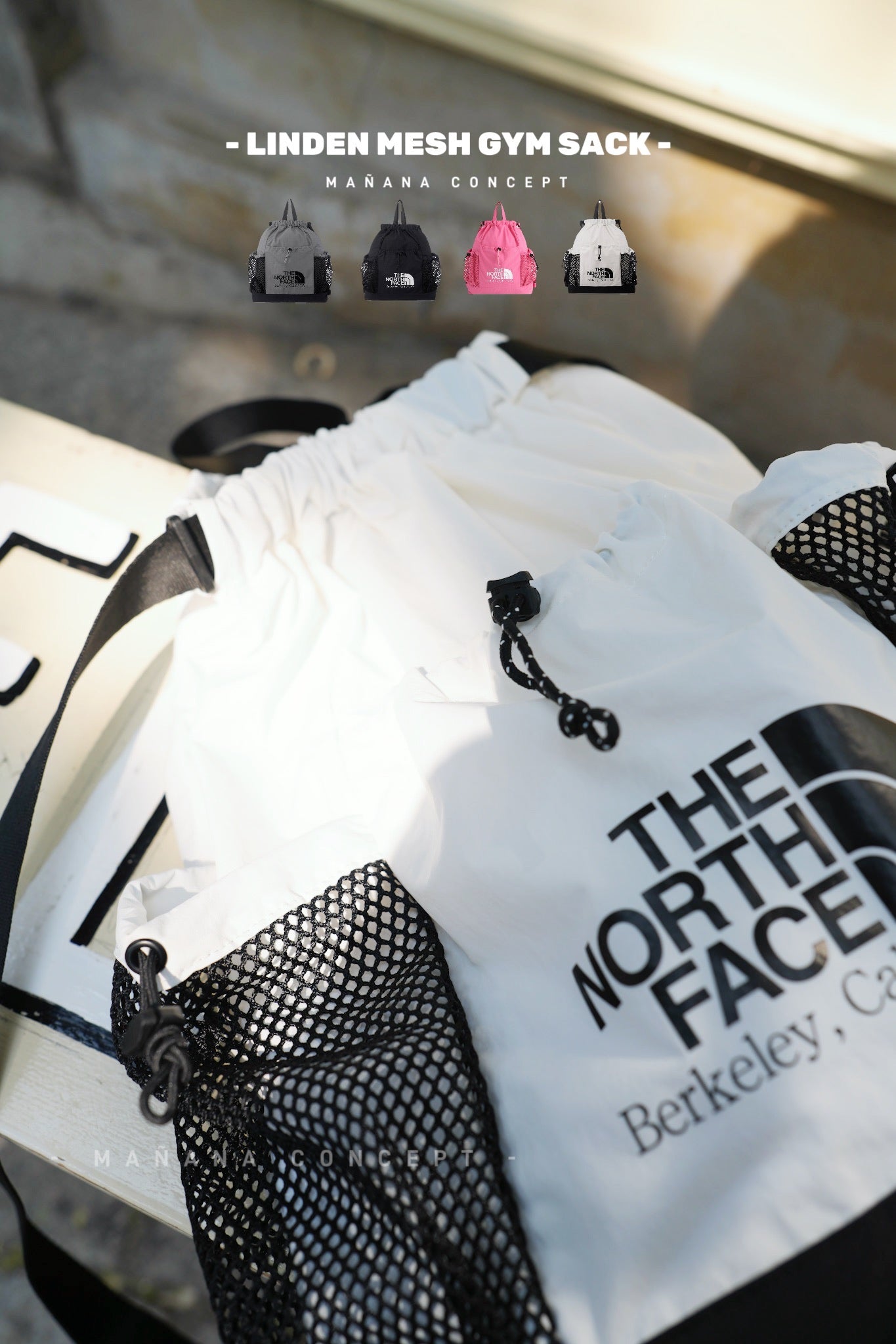MZ754 THE NORTH FACE - LINDEN MESH GYM SACK
