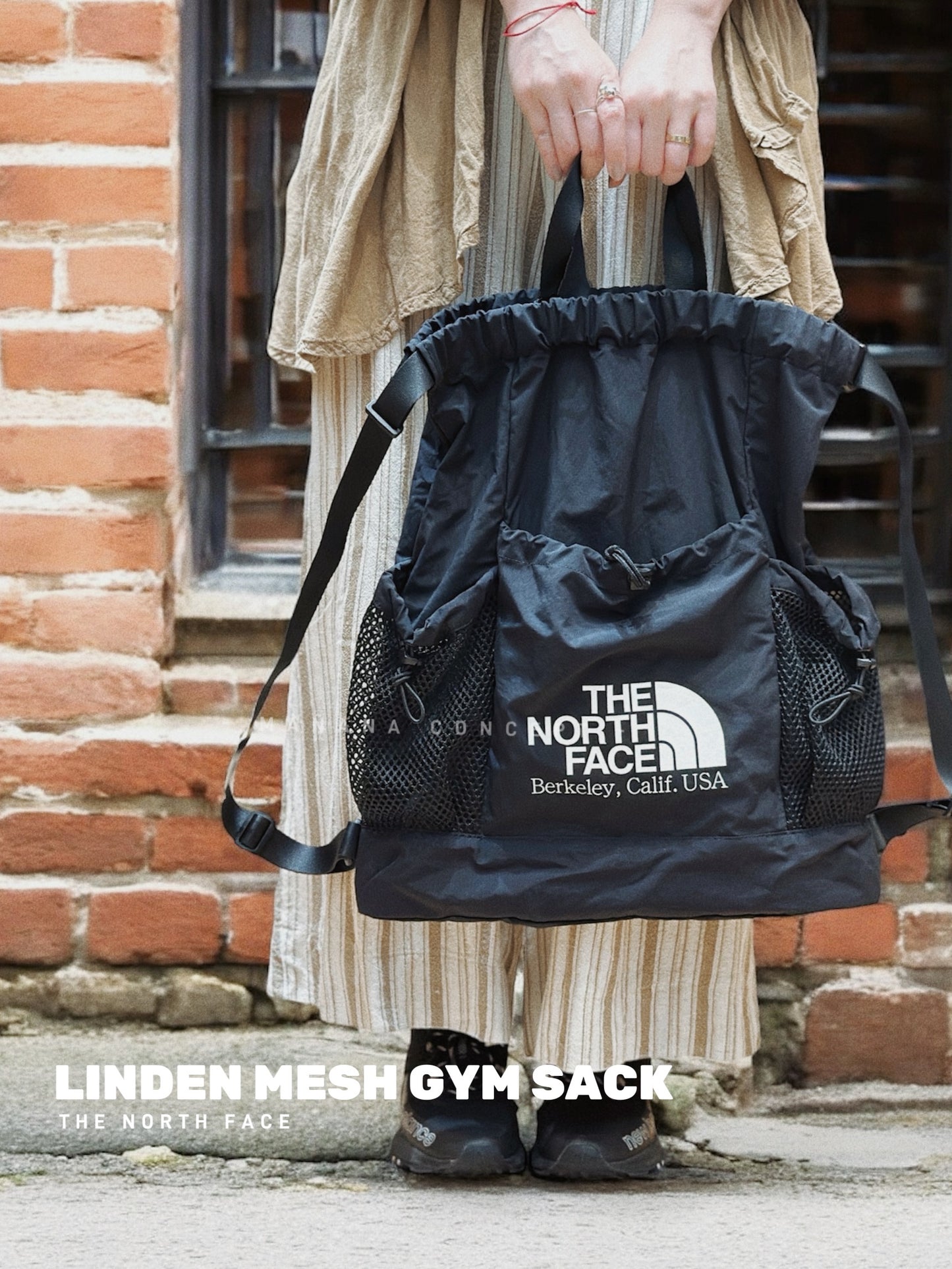 MZ754 THE NORTH FACE - LINDEN MESH GYM SACK