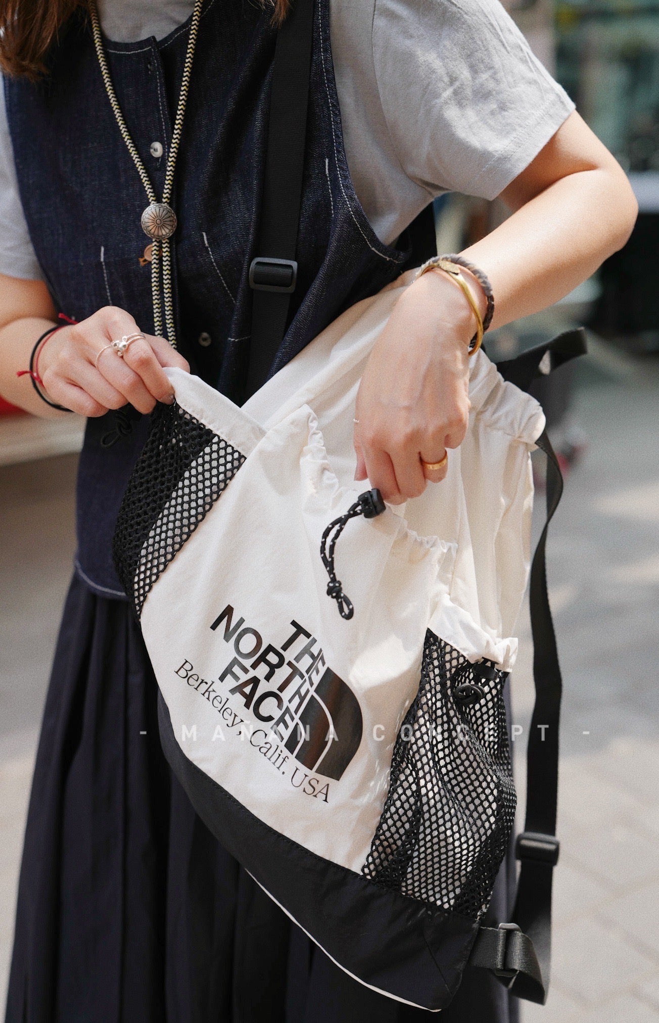 MZ754 THE NORTH FACE - LINDEN MESH GYM SACK
