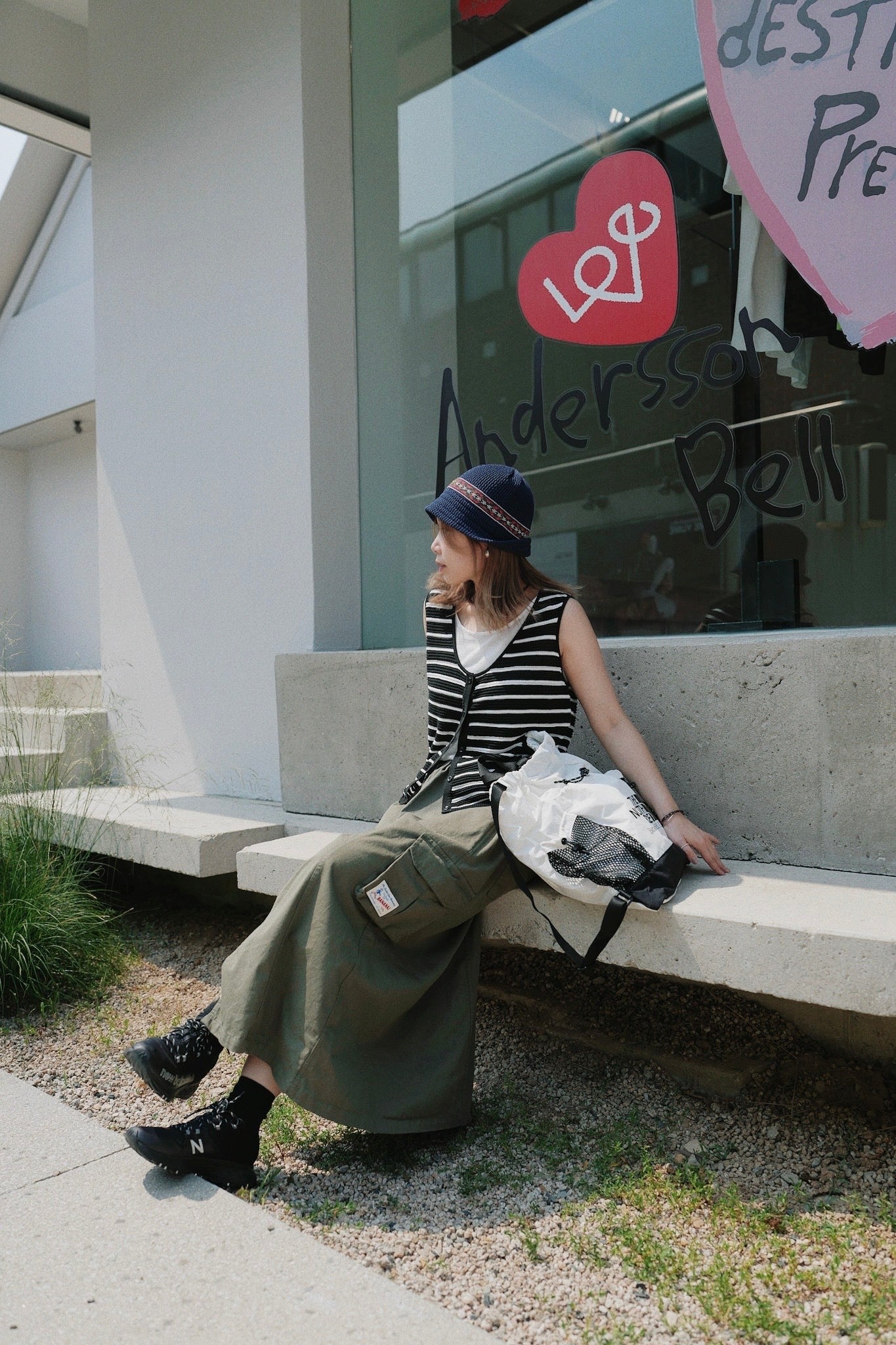 MZ757 CARGO RETRO MIDI SKIRT