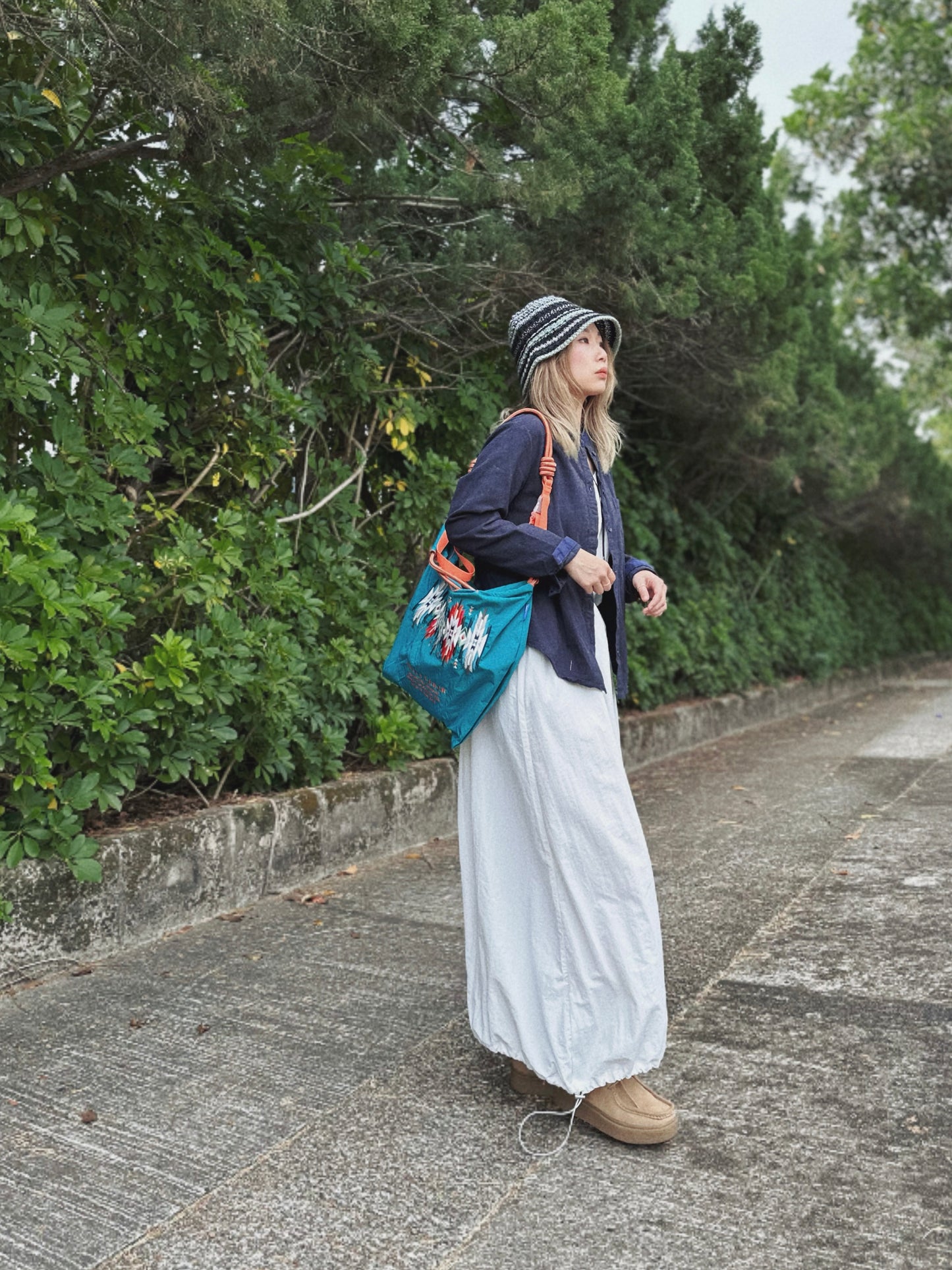 MZ-119 Contrasted Plaid Shirt