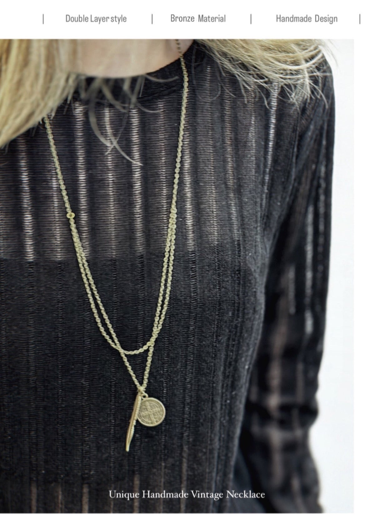 VA-100 Vintage Handmade Necklaces