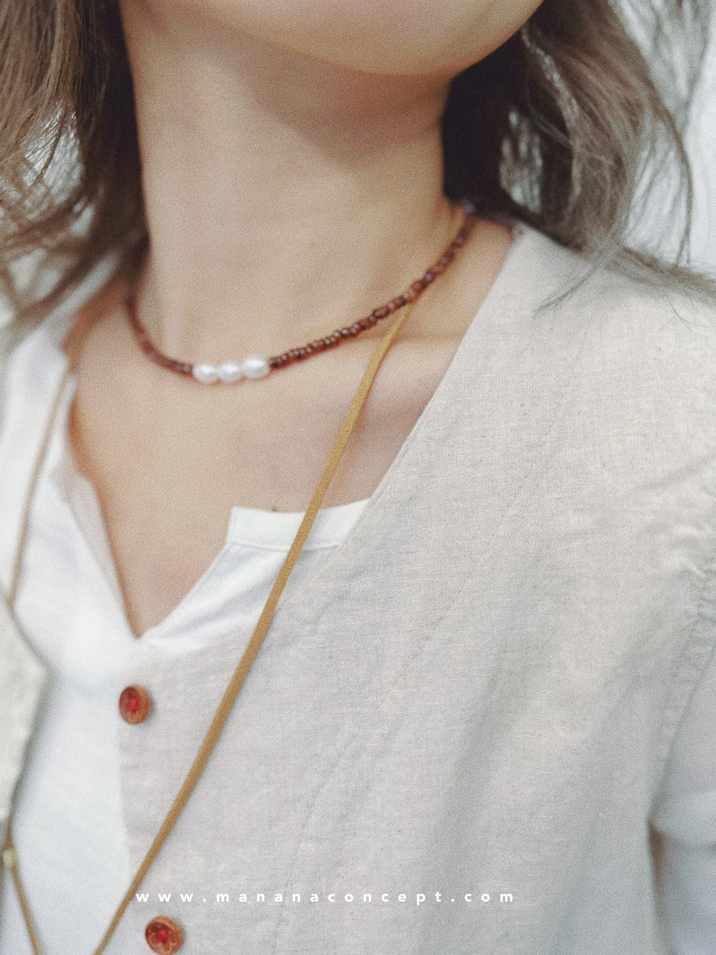 MZ-134 Boho Bead Choker