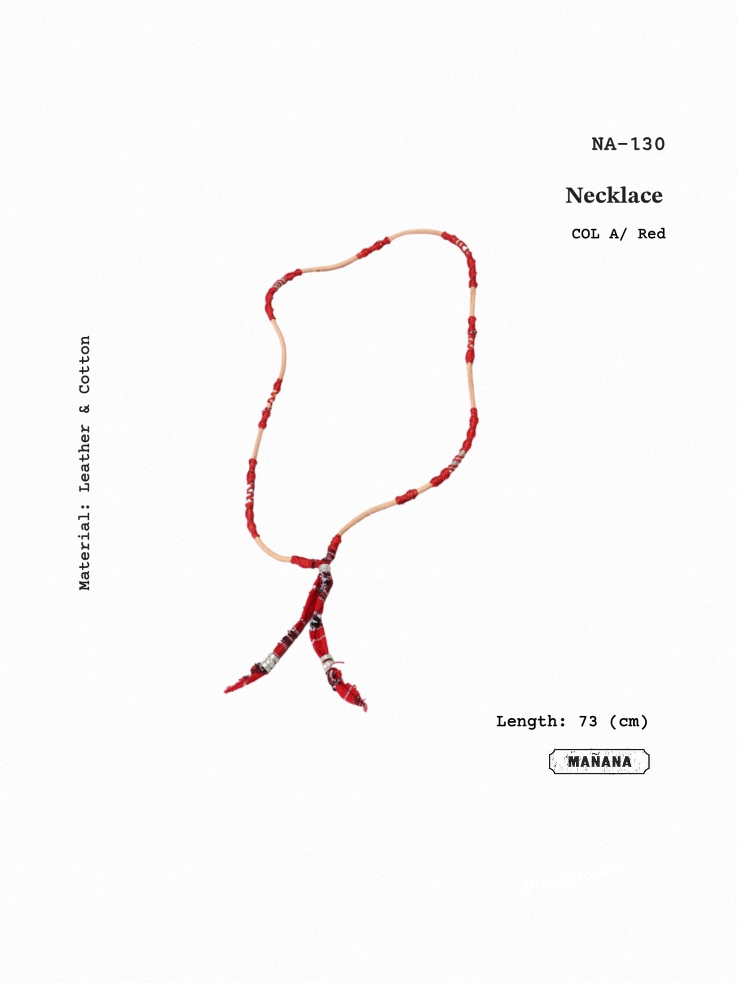 NA-130 Red Necklace