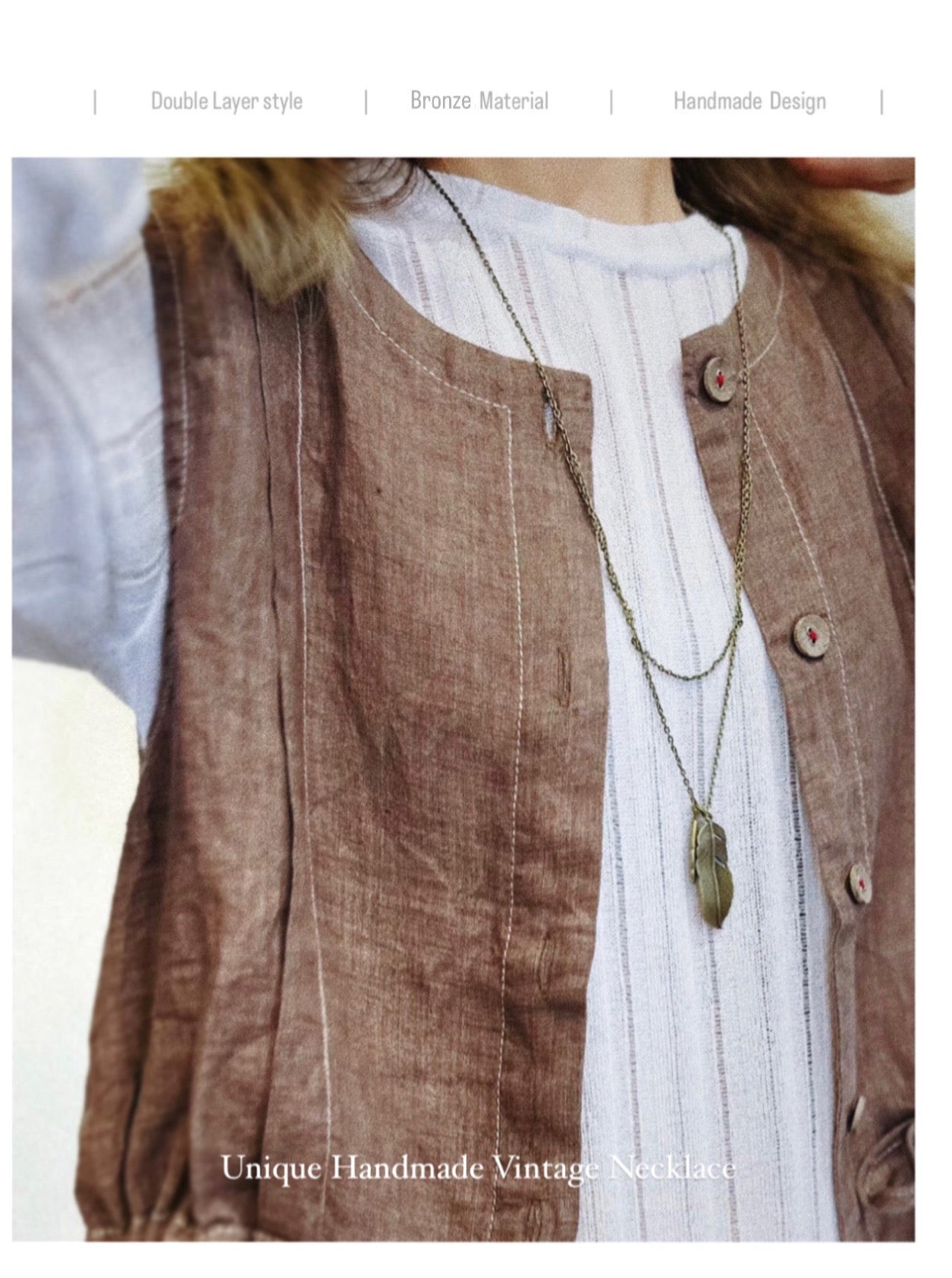 VA-100 Vintage Handmade Necklaces