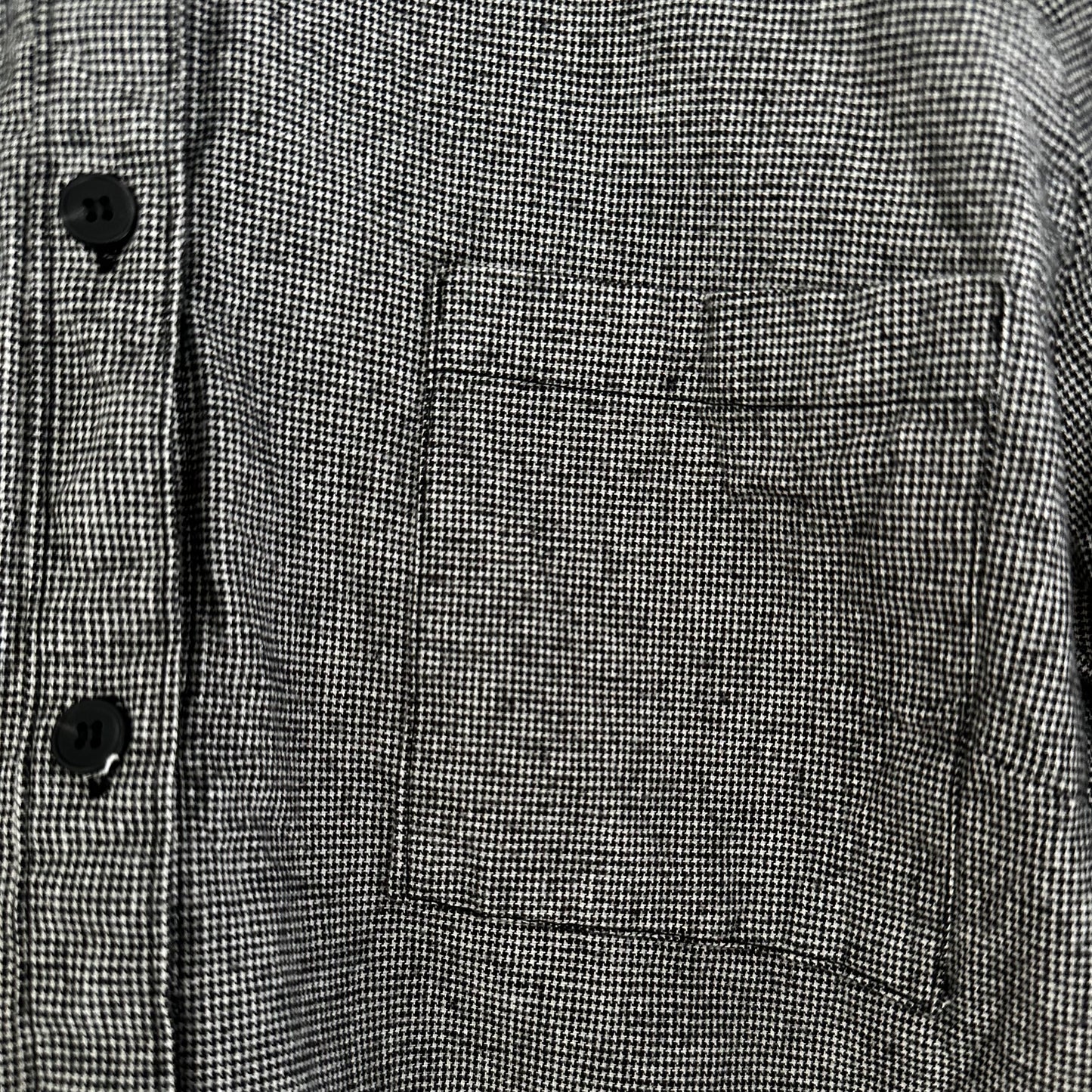 MZ-119 Contrasted Plaid Shirt