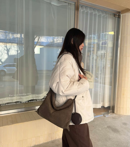 MZ764 ITALIAN LEATHER HANDMADE SHOULDER BAG