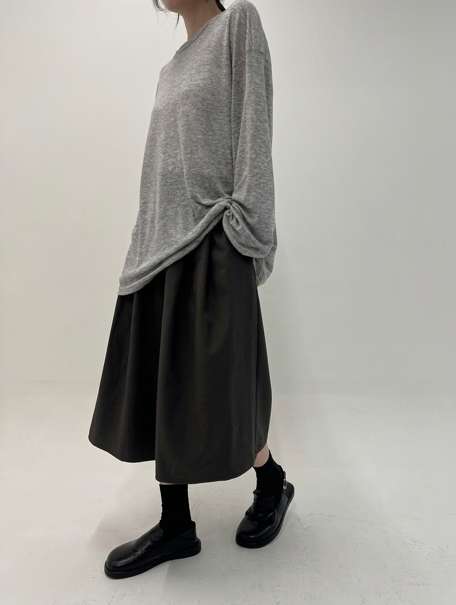 MB050 SHEER KNIT TOP