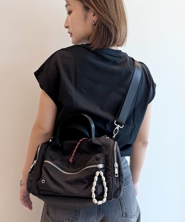 BEAMS x CTRL FREAK - MILITARY CHARM BOSTON BAG