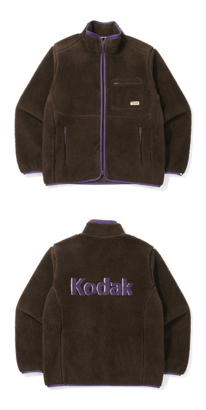 KODAK STAND NECK FLEECE JACKET