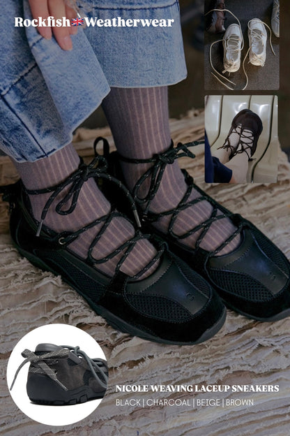 ROCKFISH🇬🇧WEATHERWEAR - NICOLE LACEUP SNEAKERS V2