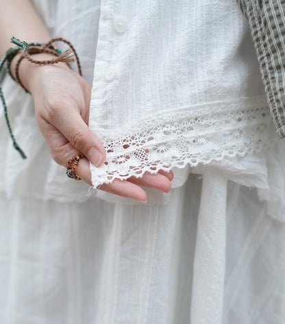 MZ994 2IN1 LACE VEST TOP