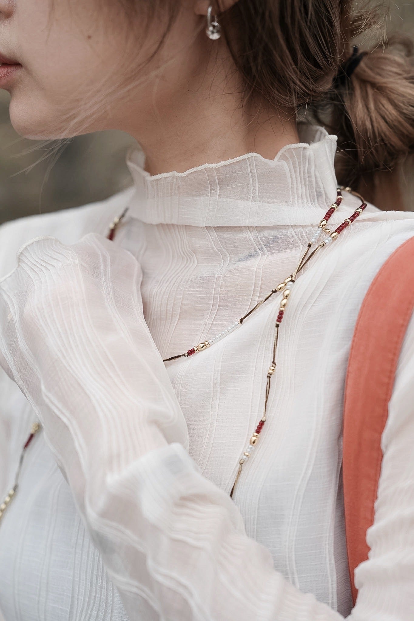 NA480 VINTAGE BOHO LONG NECKLACE