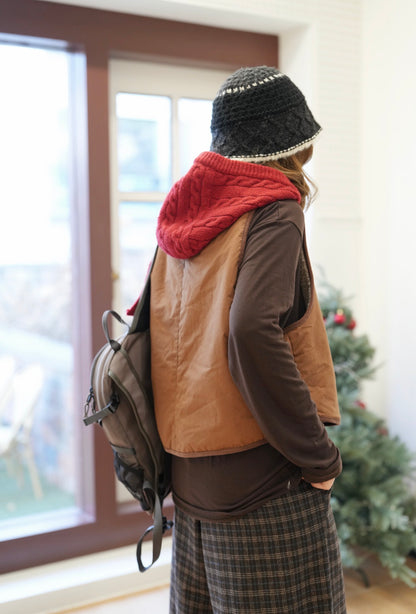 MZ941 2WAY FLEECE VEST