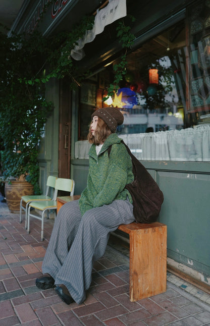 MZ887 EMBROIDERED KNIT BEANIE