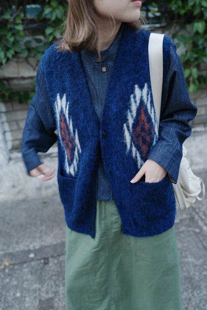 MZ914 KND CHIMAYO BRUSHED KNIT VEST