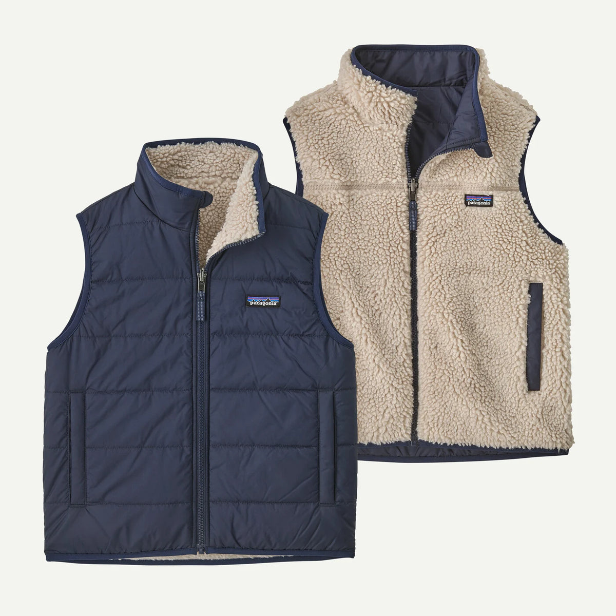 PATAGONIA REVERSIBLE READY FREDDY VEST -KID'S/LADY'S